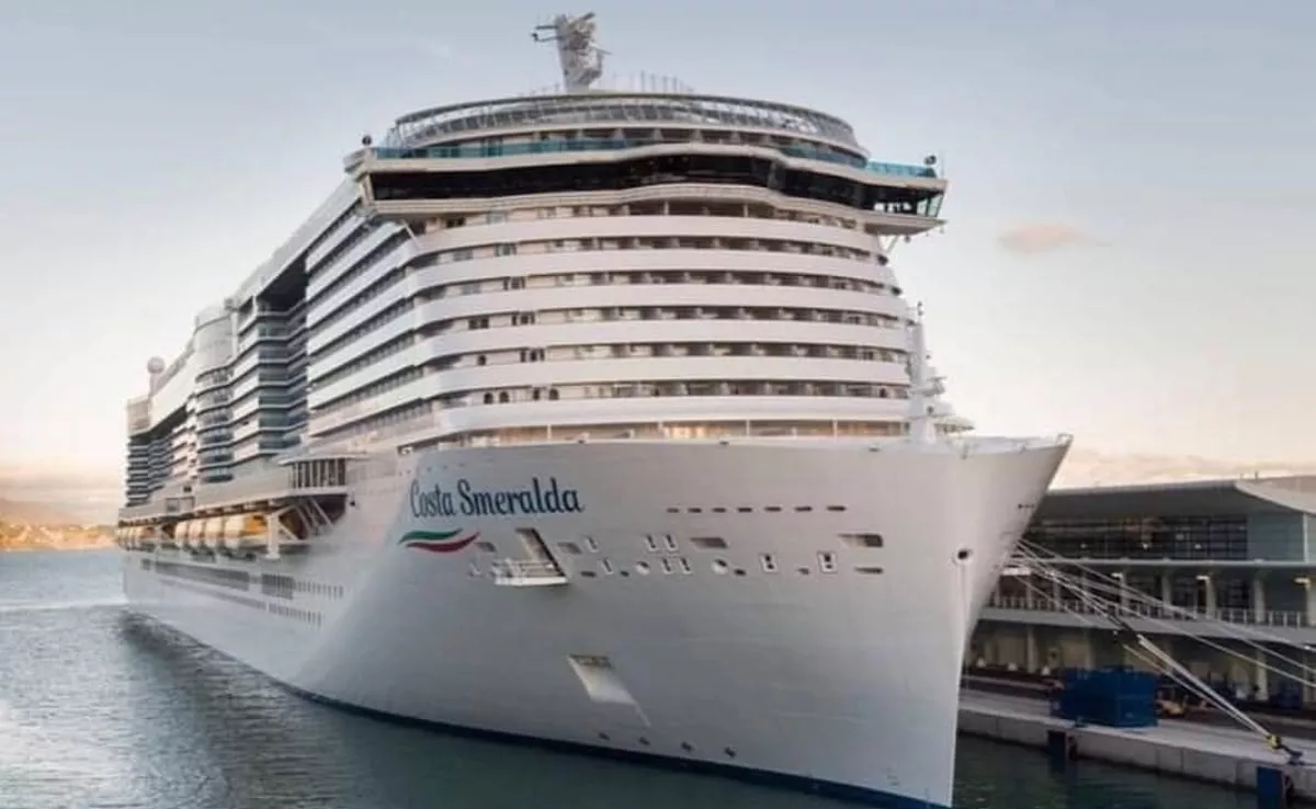 'Costa Smeralda', uno de los buques top de Costa Cruceros, hará la próxima temporada de invierno en Canarias. / AH