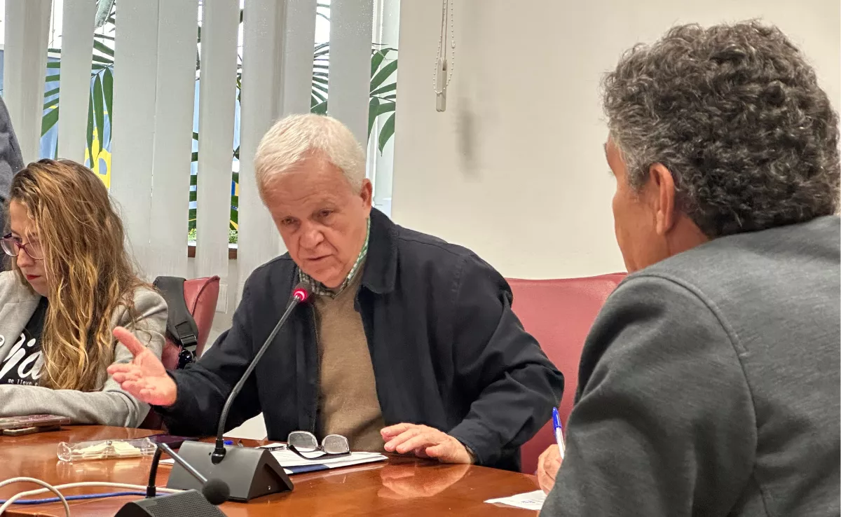 Carmelo Ramírez, consejero de Cooperación Institucional y Solidaridad Internacional / ATLÁNTICO HOY - MARCOS MORENO