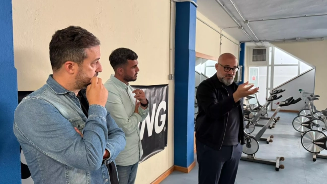 foto visita consejero paco artiles foto visita consejero paco artiles