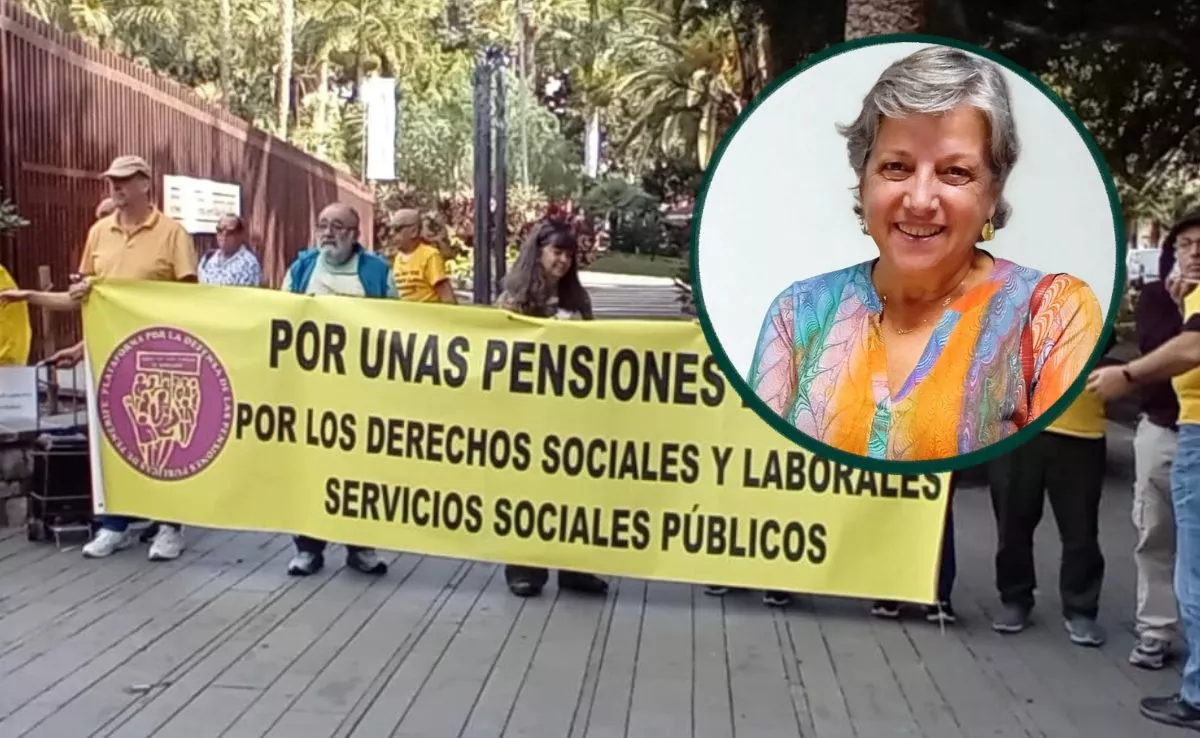 Carmiacu Pérez, miembro de Coespe y portavoz de la Asociación para la Defensa de las Pensiones Públicas|AH