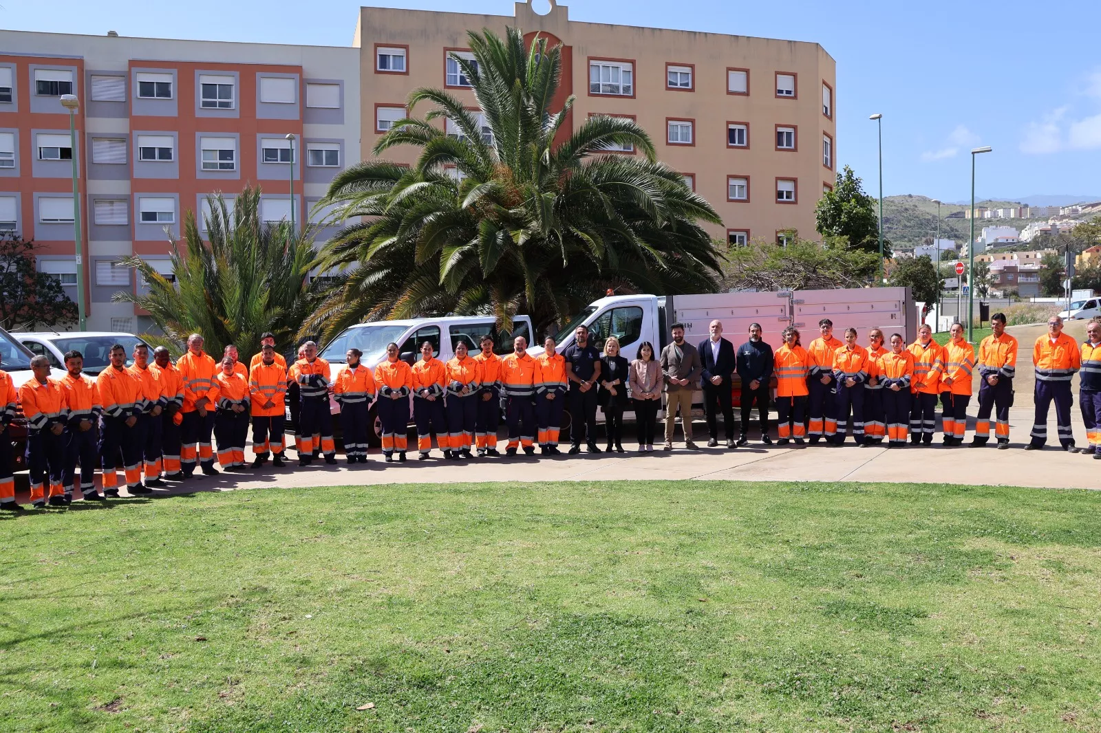 26 nuevos efectivos de limpieza viaria. AYUNTAMIENTO LPA