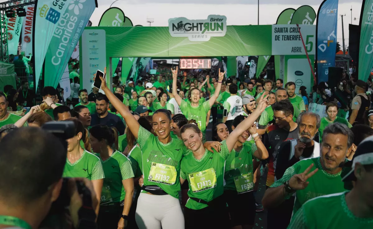 Imagen de la Binter NightRun / ARCHIVO