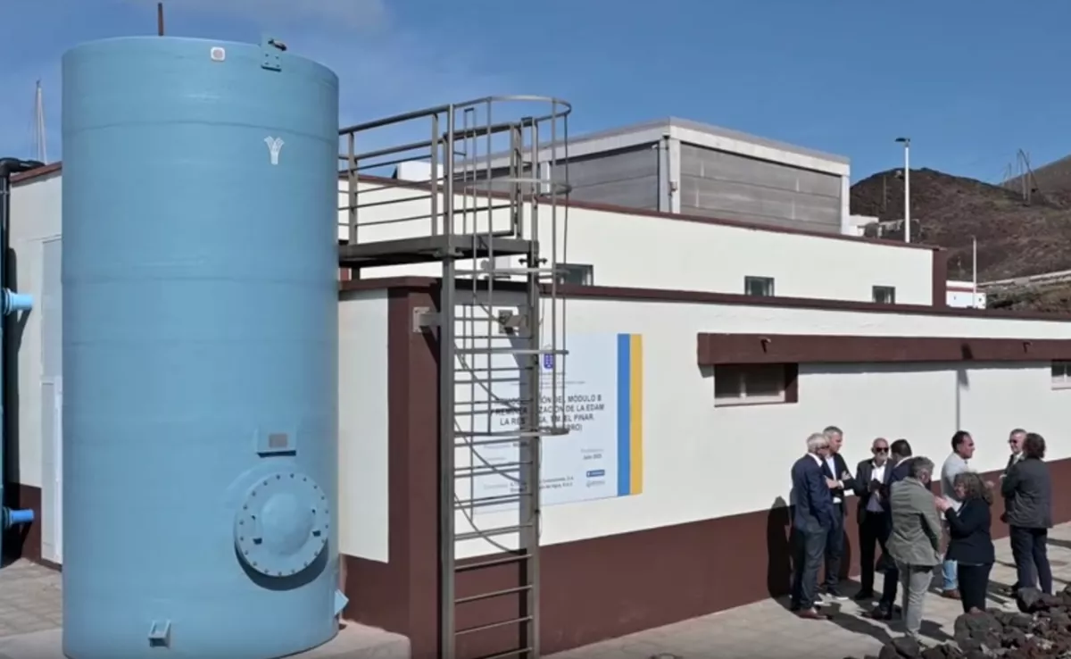 Imagen de la desaladora de El Hierro. / ACFIPRESS