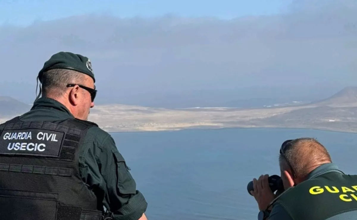 La Guardia Civil en un dispositivo de búsqueda en Lanzarote. / GUARDIA CIVIL 