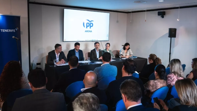 Junta Directiva Insular del PP en Arona. CEDIDA