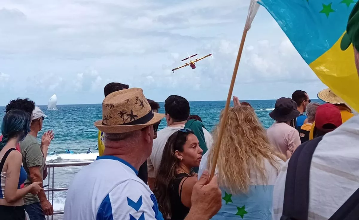 Manifestación en Las Canteras 20 abril 2024|TC-AH