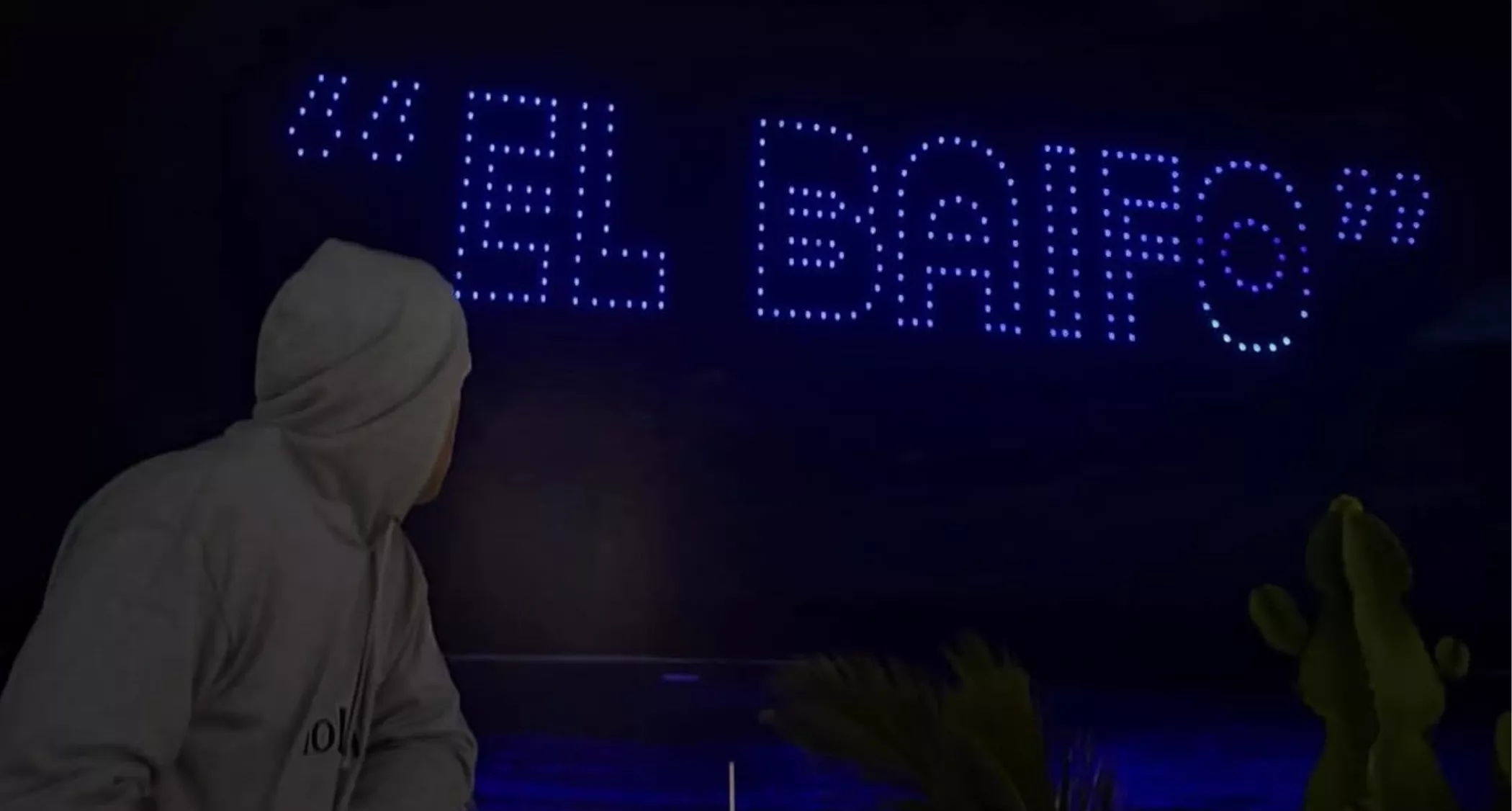 El cielo de Las Canteras revela el secreto de Quevedo: ‘El Baifo’ llega esta semana. / @quevedo.pd