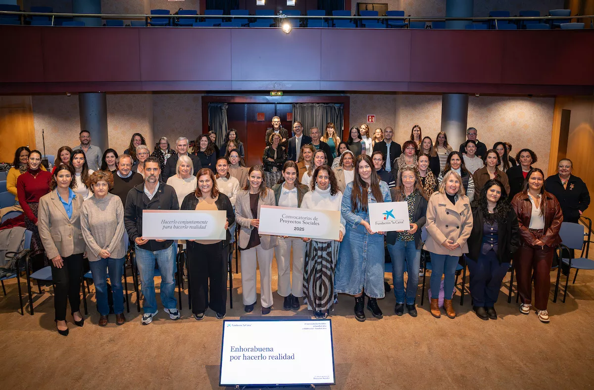 Primer acto de resolución de la Convocatoria de Proyectos Sociales Canarias 2025 en Las Palmas de Gran Canaria / FUNDACIÓN "la CAIXA"