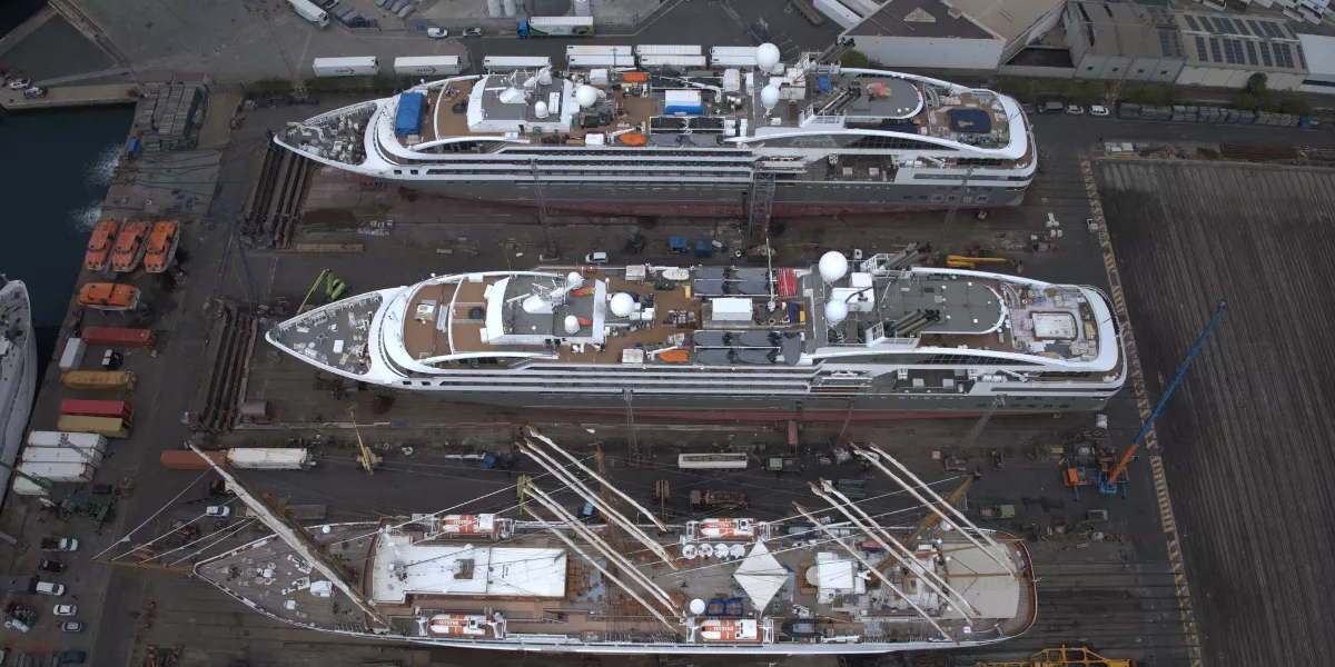 Imagen de algunos de los cruceros reparados en ASTICAN / PUERTO DE LAS PALMAS