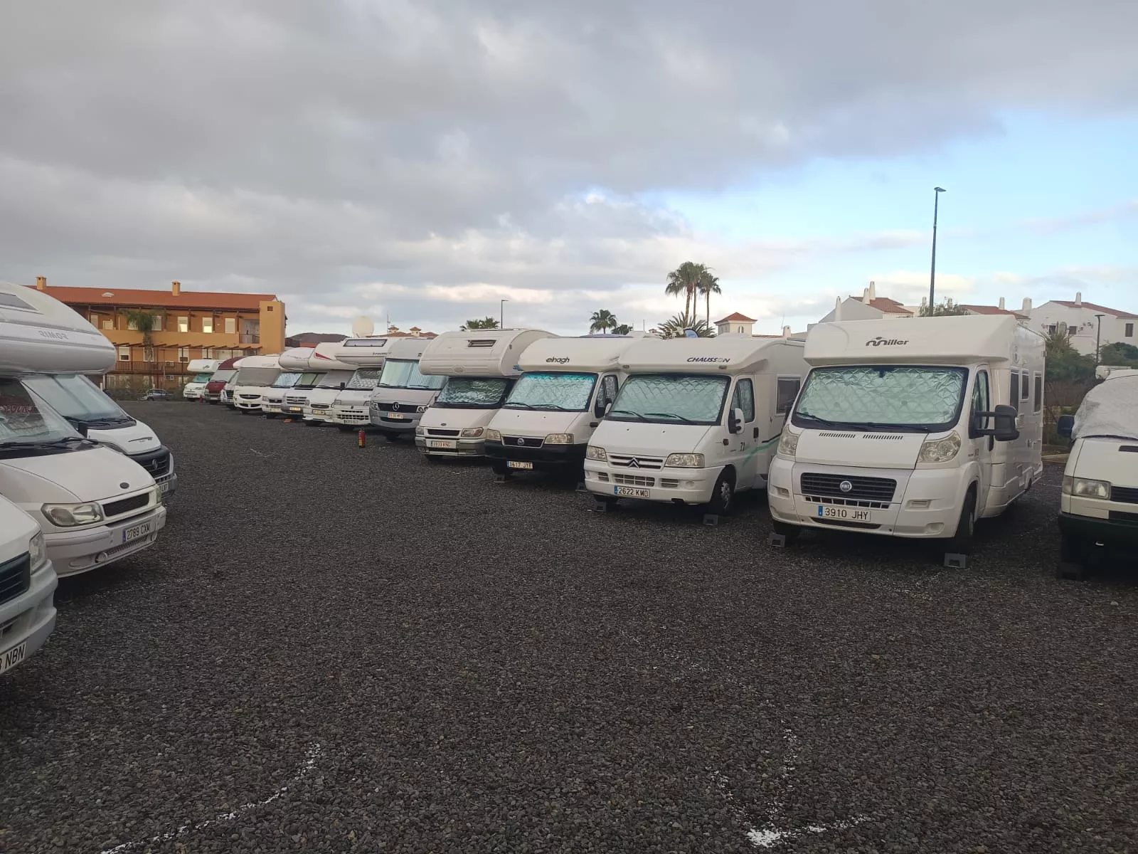 Autocaravanas en Tenerife./ CEDIDA