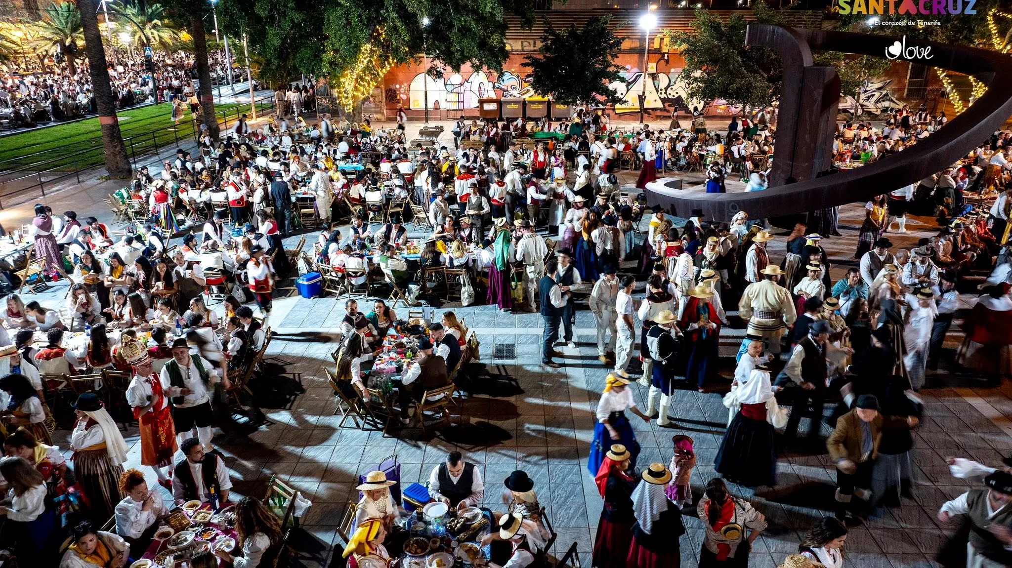 Baile de Magos en Santa Cruz de Tenerife. / AYUNTAMIENTO DE SANTA CRUZ DE TENERIFE