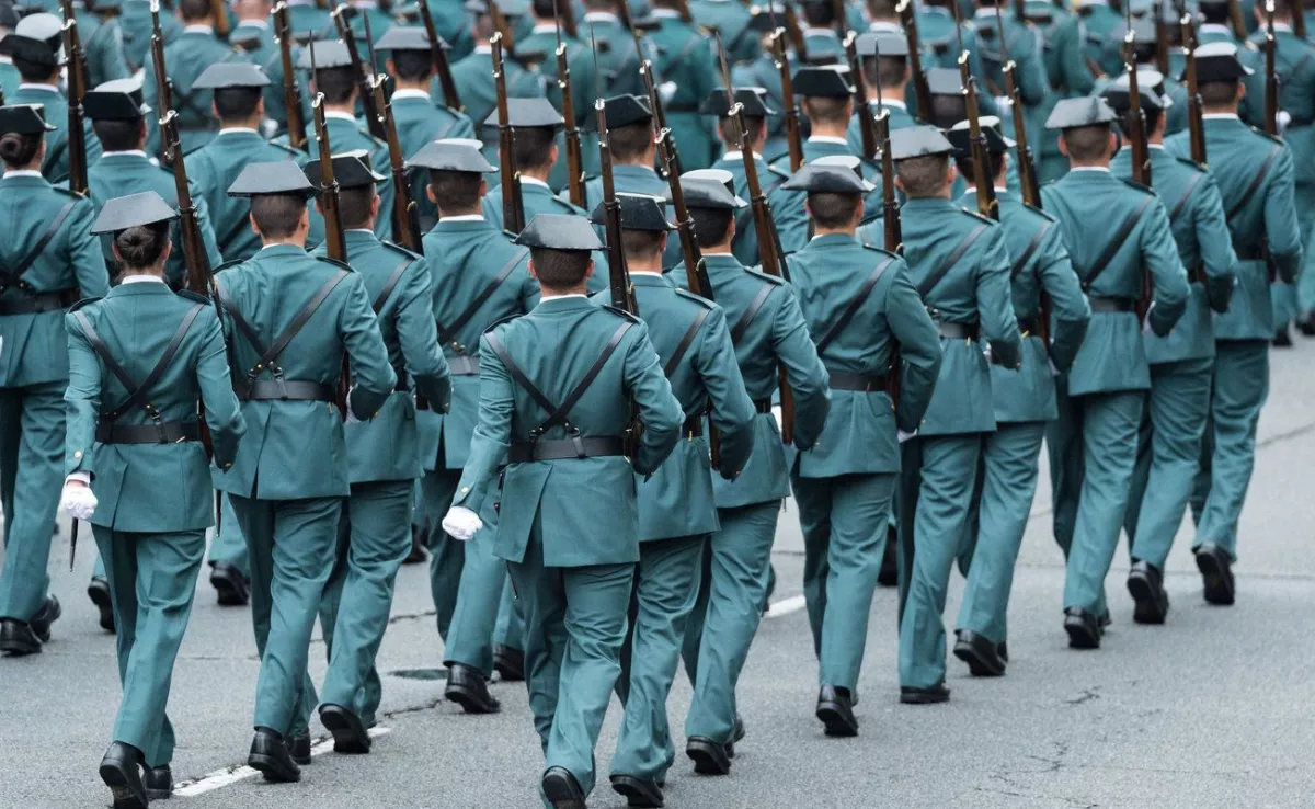 Desfile de la Guardia Civil./ AUGC