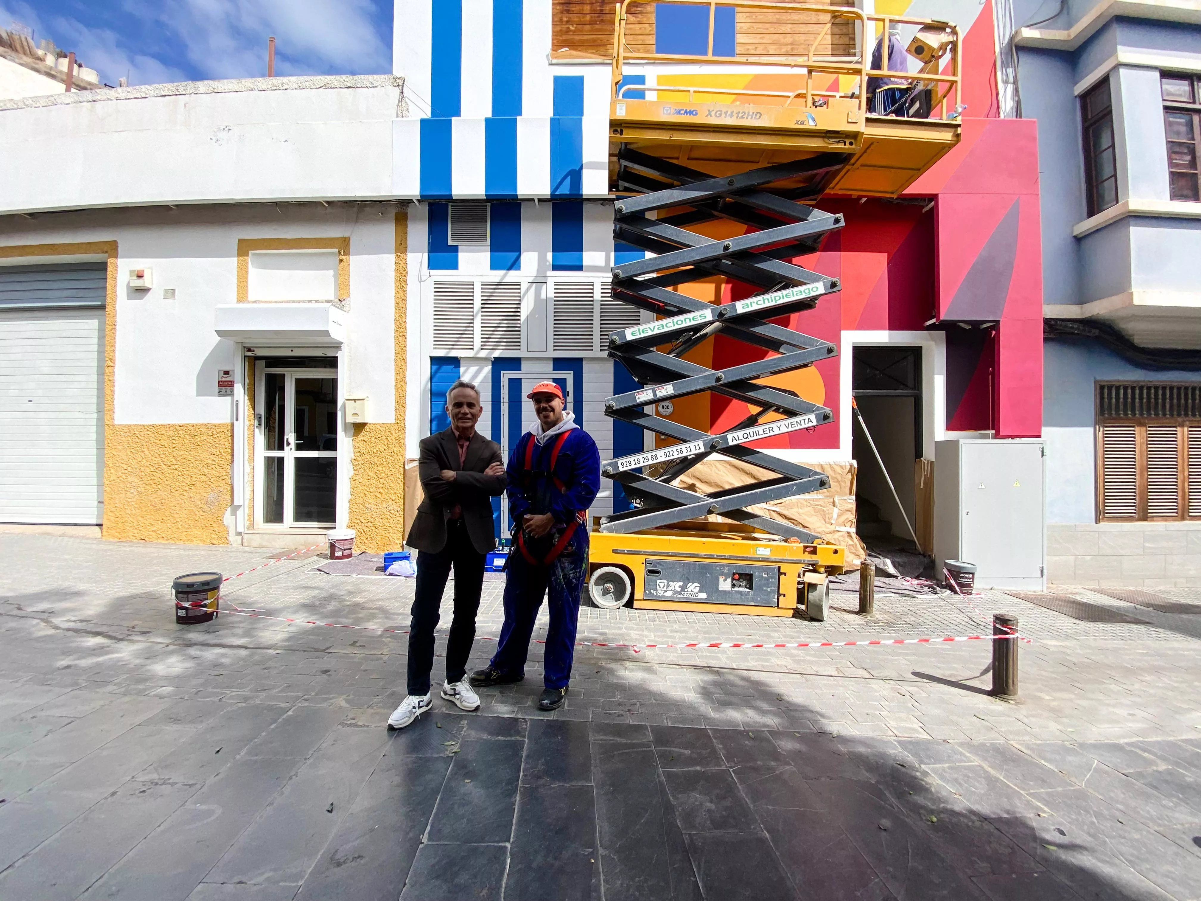 Capi Cabrera y Horacio Umpierrez. GOBIERNO DE CANARIAS