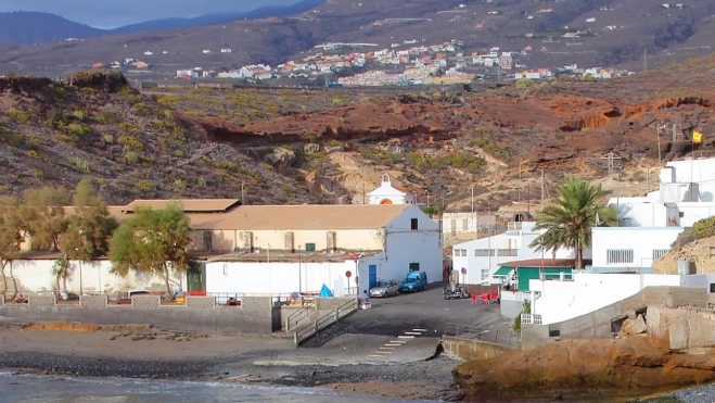 Situación del inmueble de la familia de Galindo en Adeje antes del comienzo de las obras de Cuna del alma.IMAGEN DE LA RED