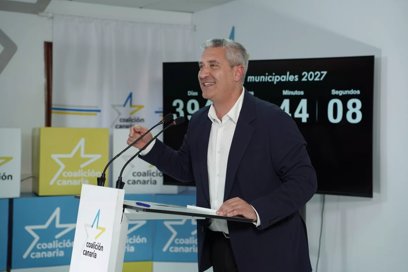 Fran Hernández, candidato de CC a la alcaldía de La Laguna. / COALICIÓN CANARIA