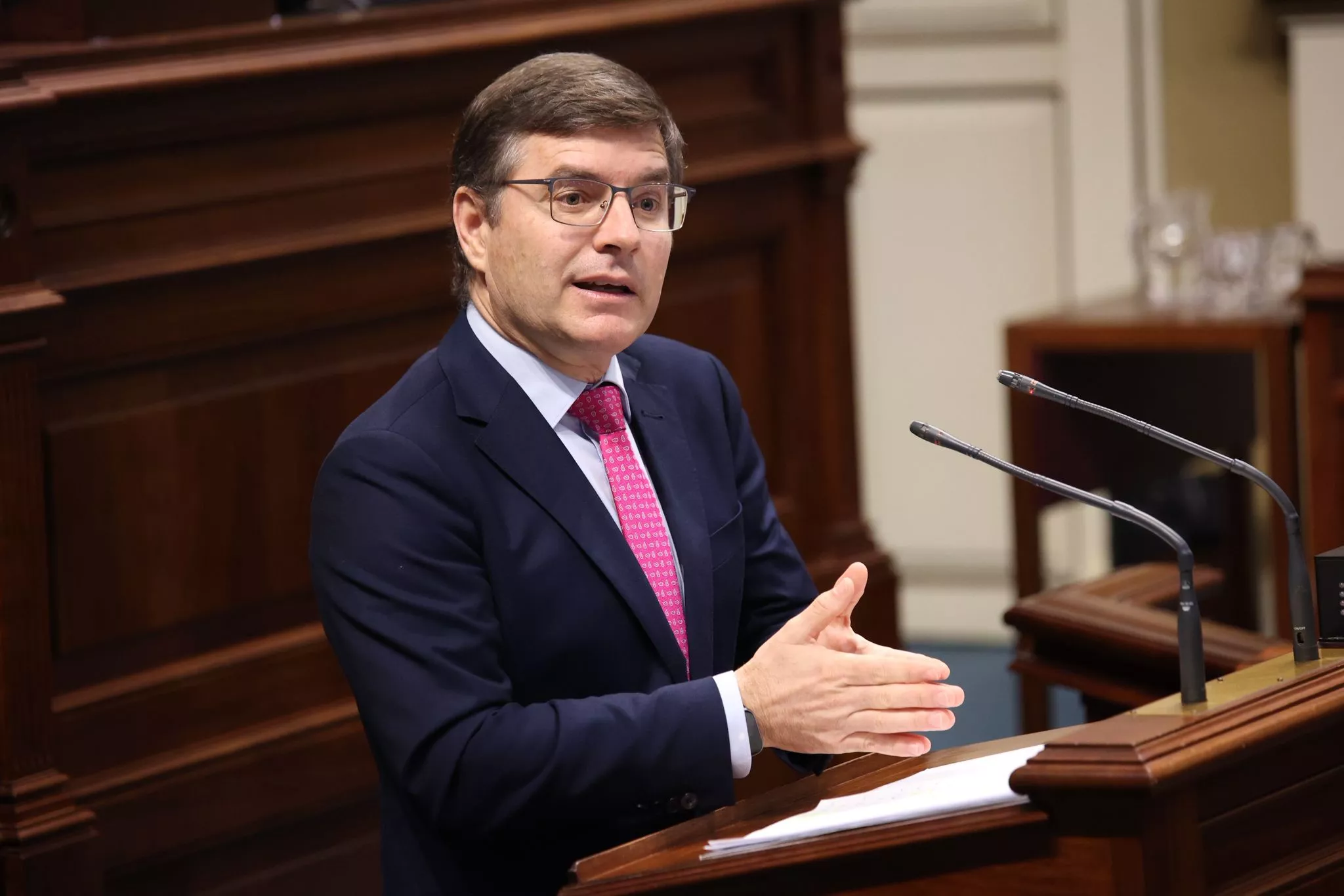 Nicasio Galván, portavoz de Vox en el Parlamento de Canarias. / VOX