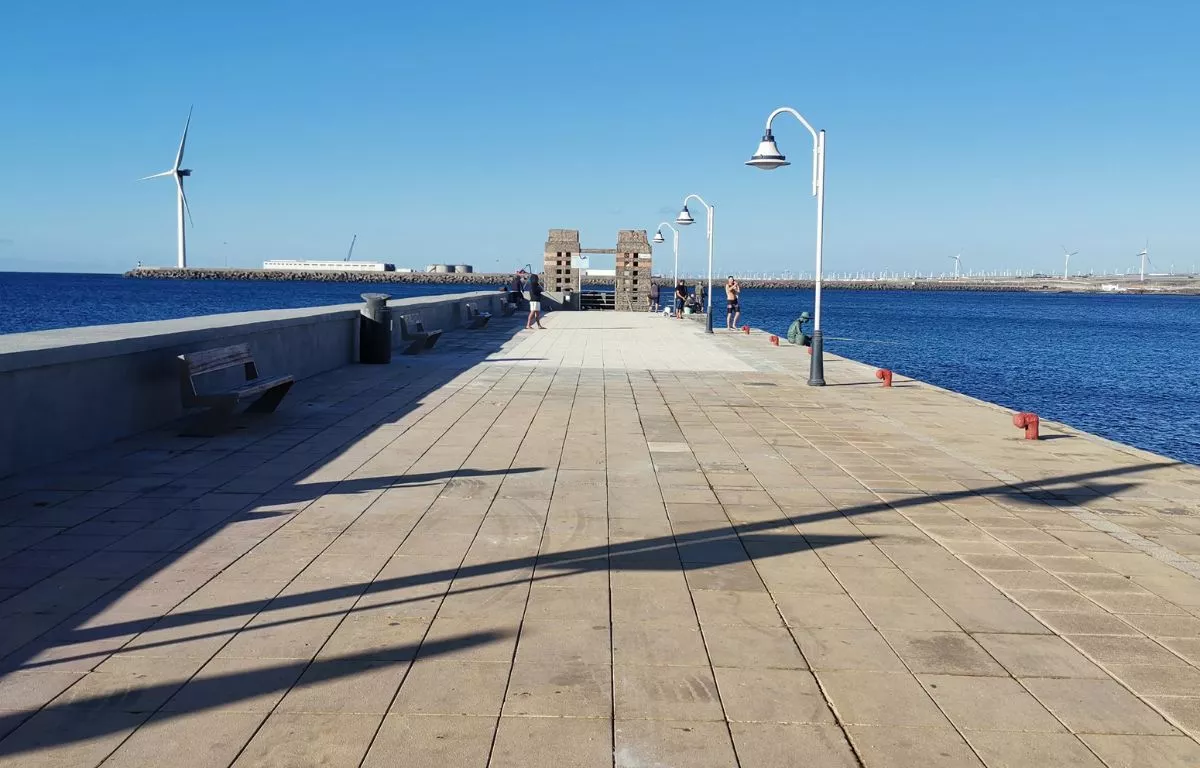 Muelle de Arinaga. AH