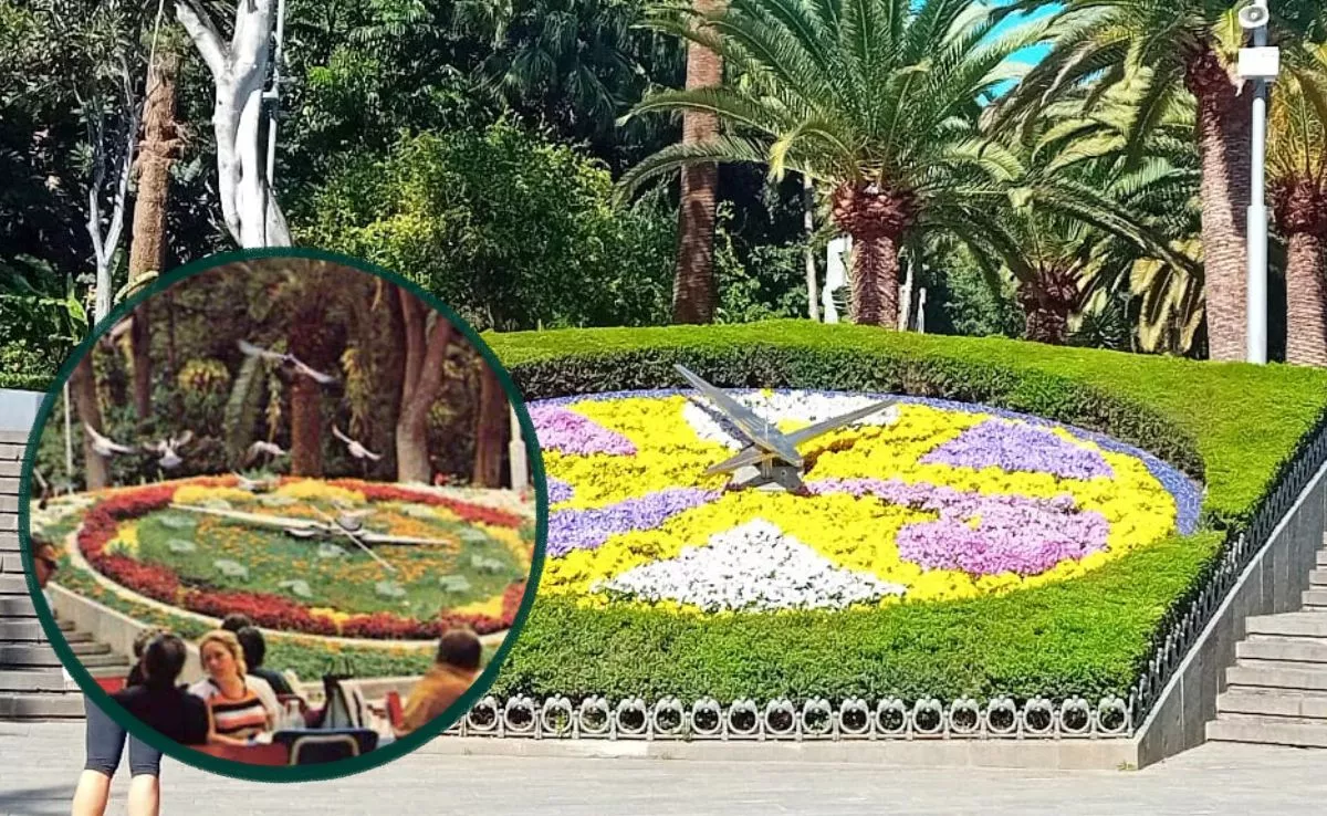 Reloj de Flores del parque García Sanabria|MONTAJEAH