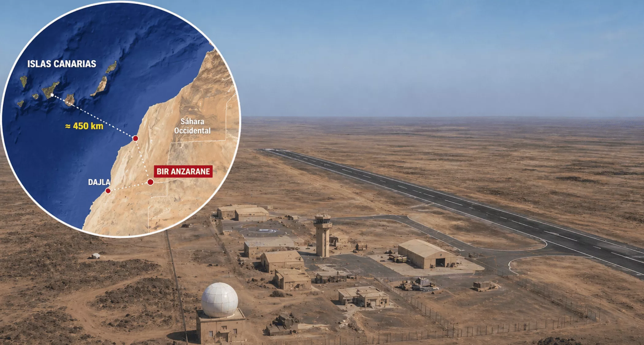 Marruecos se rearma en el Sáhara y planea incorporar submarinos en aguas próximas a Canarias. / AH