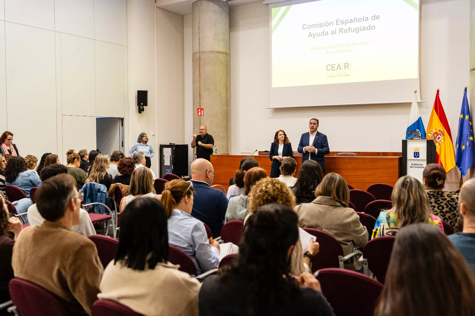 Sesión informativa proceso de regulación migrantes. / GOBIERNO DE CANARIAS