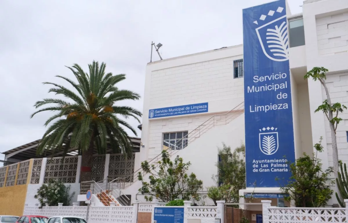 Dependencias municipales del Servicio de Limpieza en Las Torres. AYUNTAMIENTO LPA