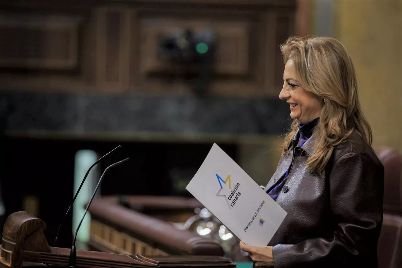 La diputada de Coalición Canaria, Cristina Valido. AH