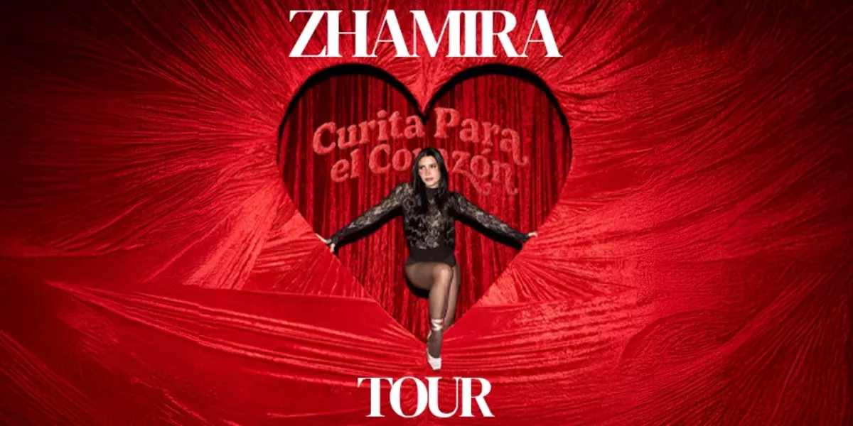 Imagen del cartel del nuevo tour de Zhamira Zambrano 