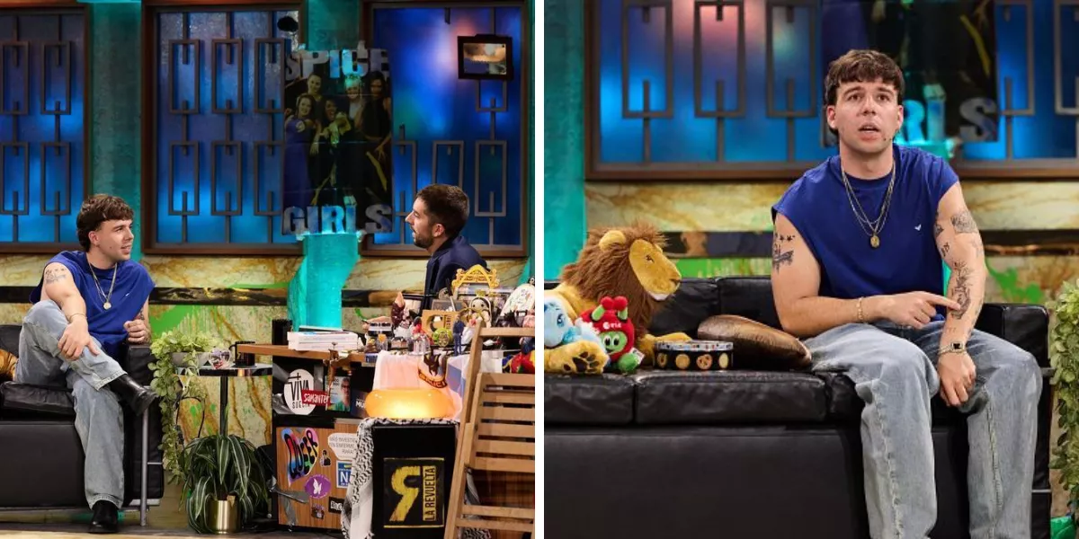 Imagen del cantante canario Quevedo en 'La Revuelta' / LA REVUELTA