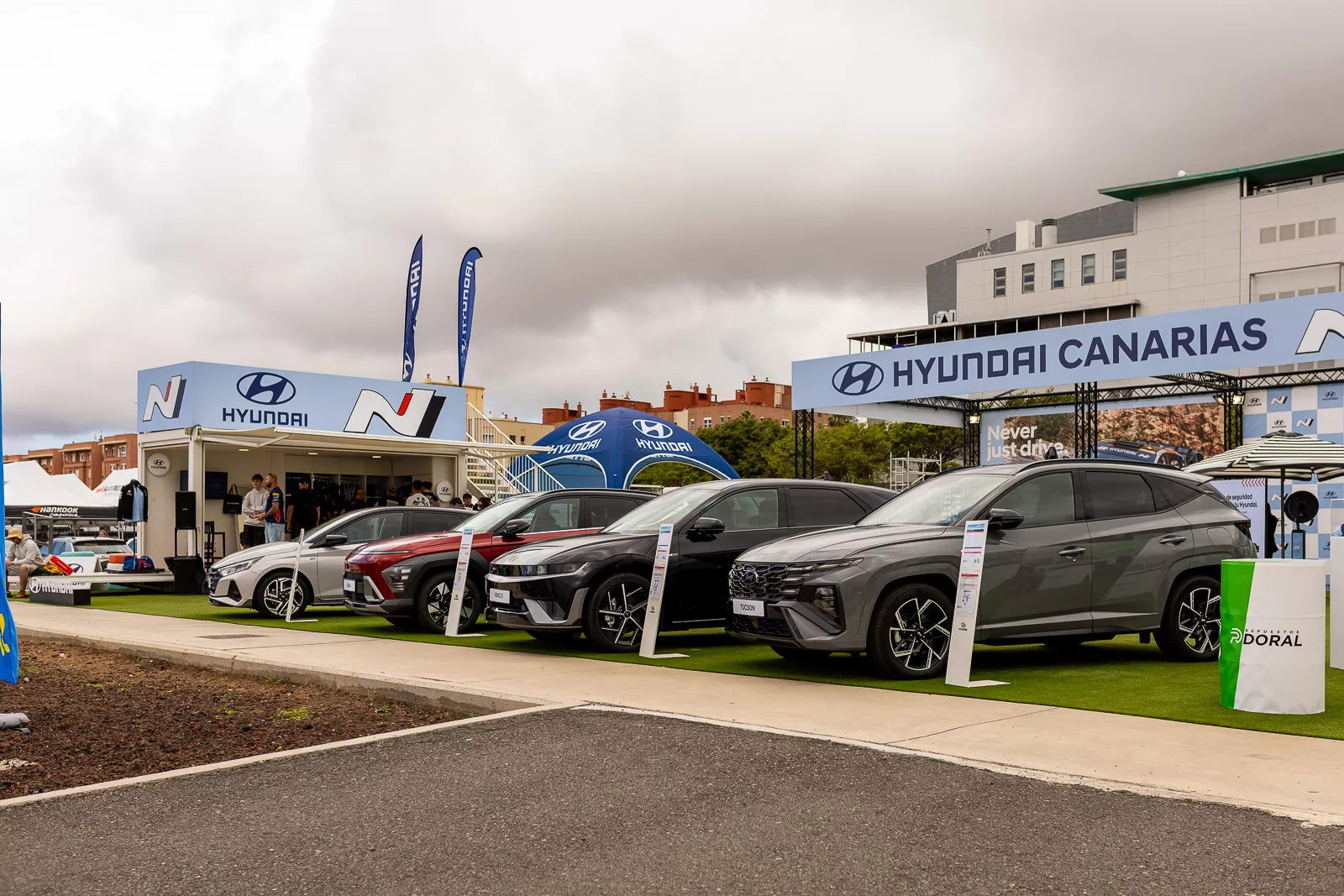 Hyundai Canarias, Fan Zone Rally Islas Canarias 2026. / CEDIDA