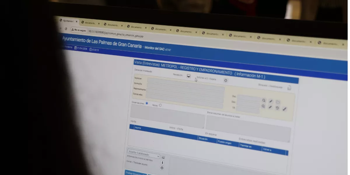 Solicitudes para trámites administrativos en el Ayuntamiento de Las Palmas de Gran Canaria / AYUNTAMIENTO DE LAS PALMAS DE GRAN CANARIA 