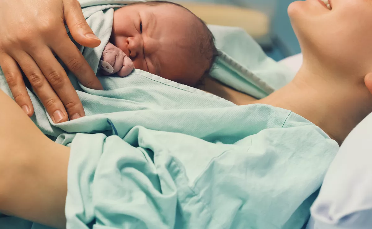 Imagen tras un parto. / CANVA