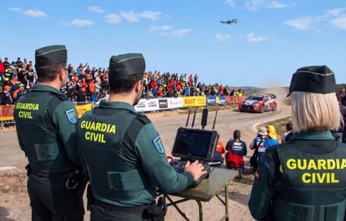 Guardias Civiles piden explicaciones por el uso del equipo Pegaso en el Rally Islas Canarias 2026. CEDIDA