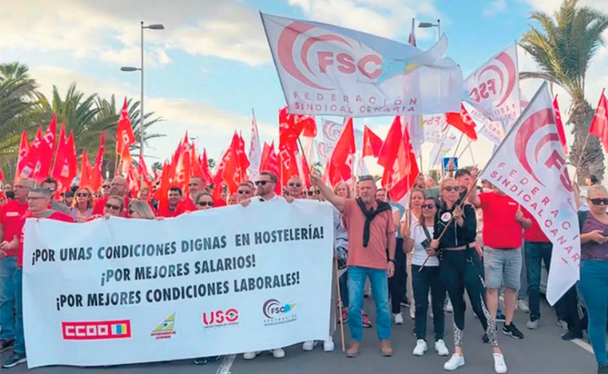 Una manifestación de FSC./ ARCHIVO