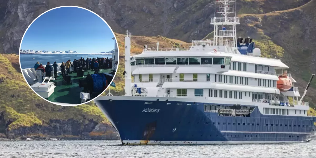 Imagen del crucero de lujo 'MV HONDIUS' / HONDIUS 
