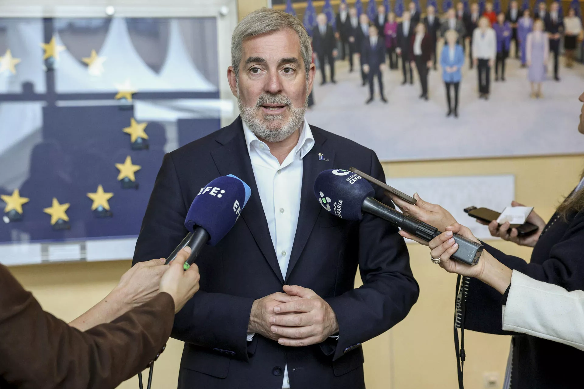El presidente del Gobierno de Canarias, Fernando Clavijo. / EFE - PABLO GARRIGÓS