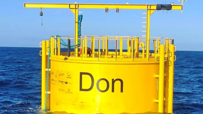 Imagen de la plataforma de PLOTEC / PLOCAN