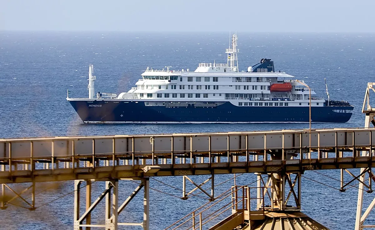 Imagen del crucero neerlandés MV Hondius / EFE