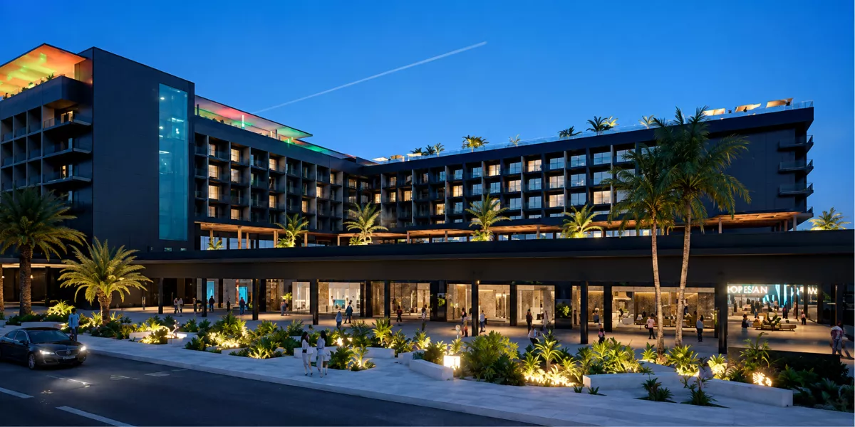 Imagen del proyecto del nuevo hotel Lopesan Family / TYPSA