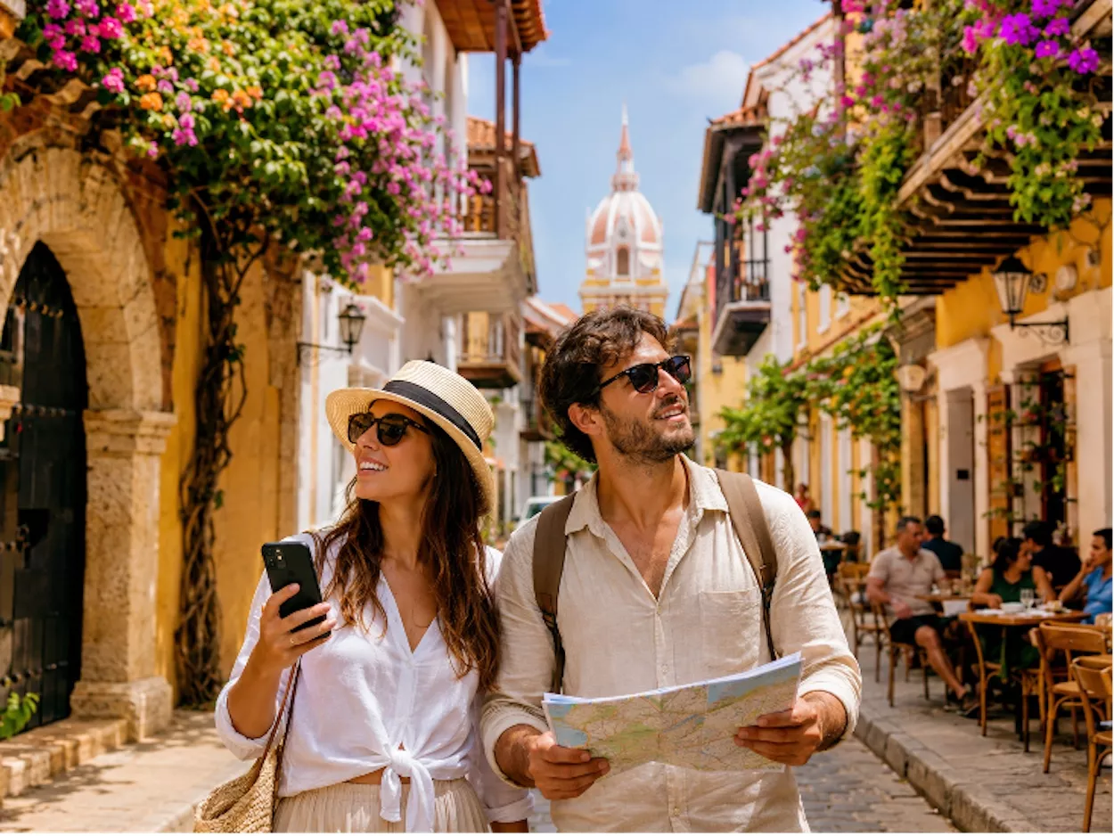 Viajeros en Colombia