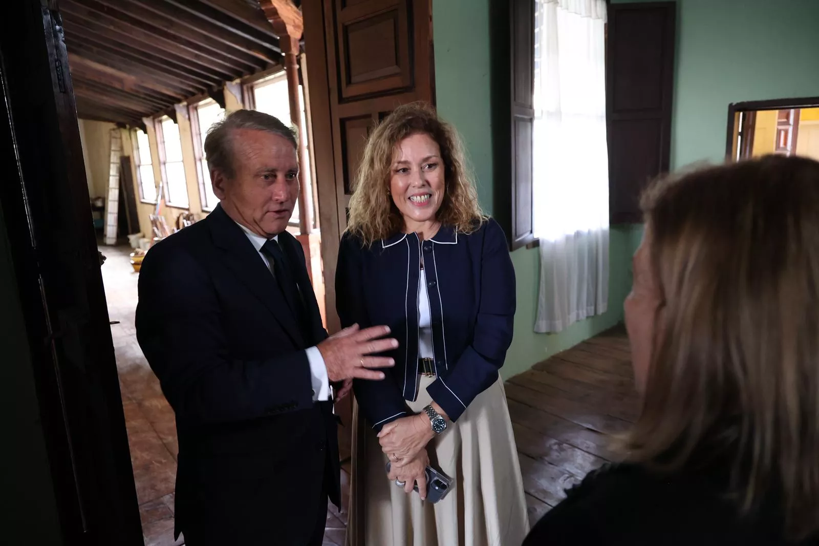 Carlos de Millán y Astrid Pérez. / CEDIDA