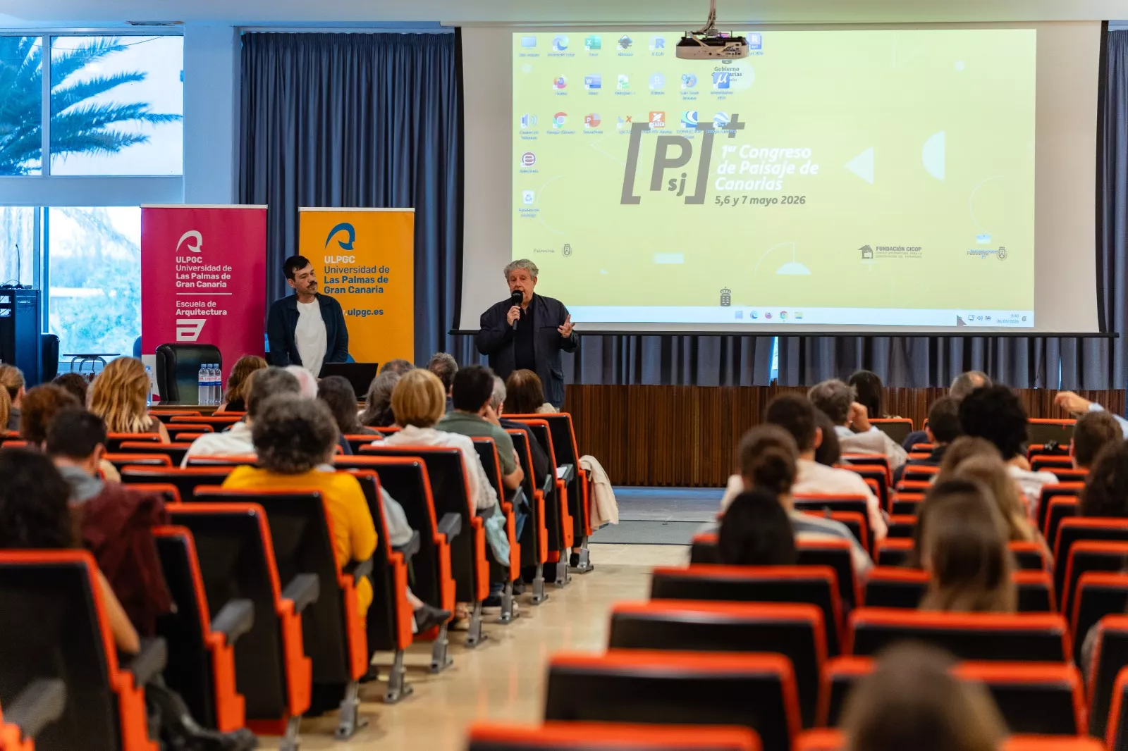 El I Congreso de Paisaje de Canarias reúne a medio centenar de expertos. / ACFIPRESS