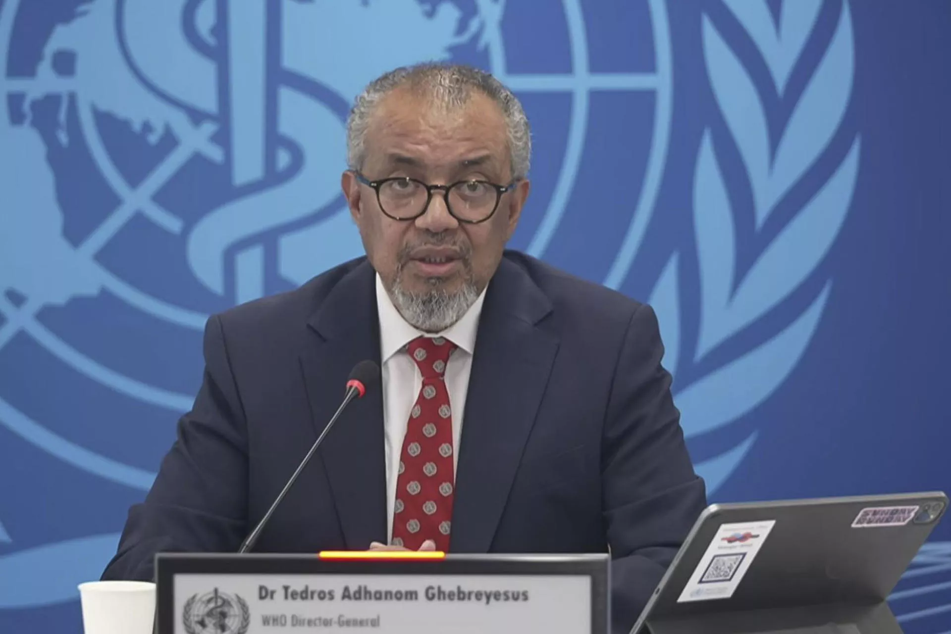 El director de la Organización Mundial de la Saludd (OMS), Tedros Adhanom. / EFE