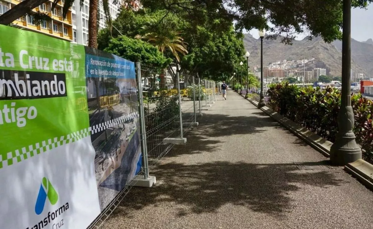 Comienzo de las obras en la avenida de Anaga en julio de 2025|AYUNTAMIENTODESANTACRUZ
