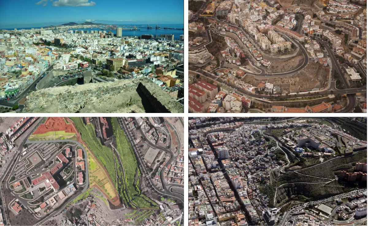 Imágenes de algunos miradores proyectados / AH