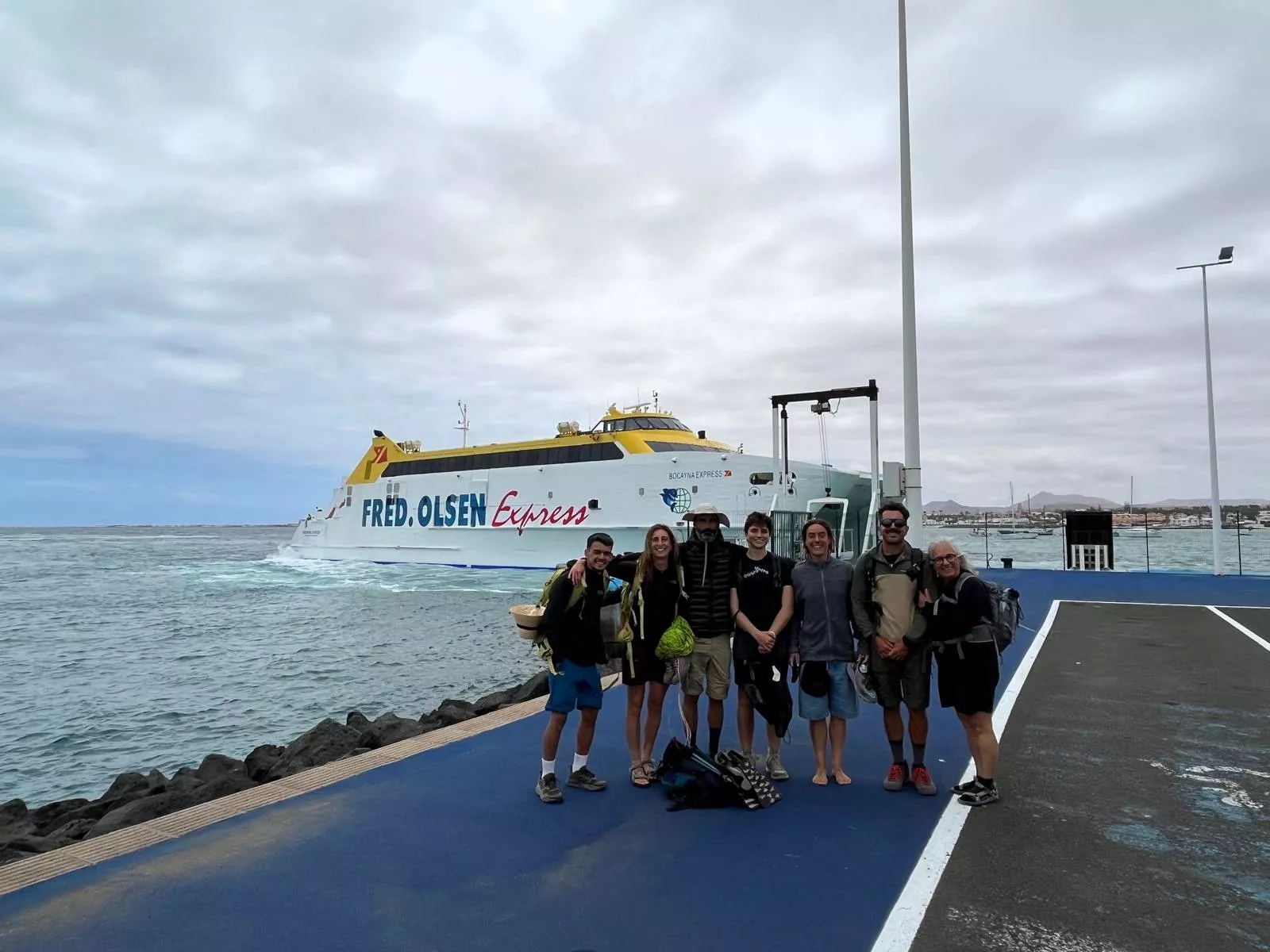 Fred. Olsen Express se suma un año más a la travesía de Contramapas por Canarias. CEDIDA