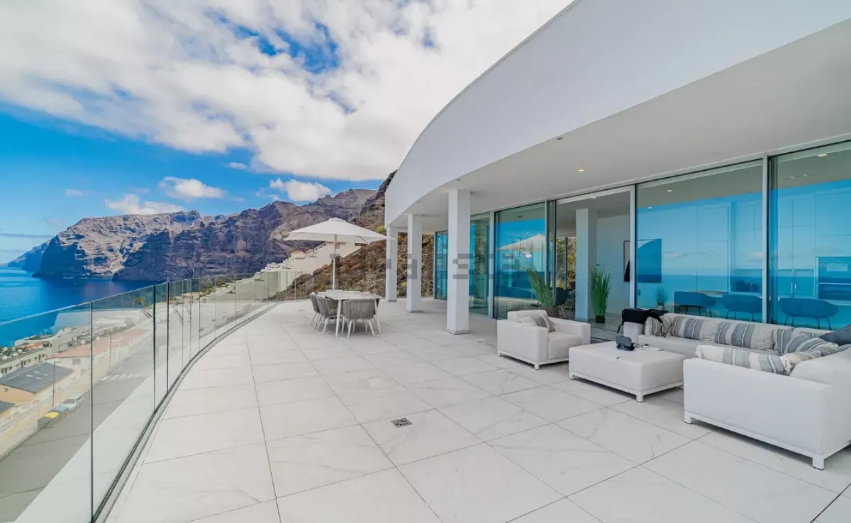 Imagen de una de las zonas de la vivienda de lujo en Tenerife / IDEALISTA