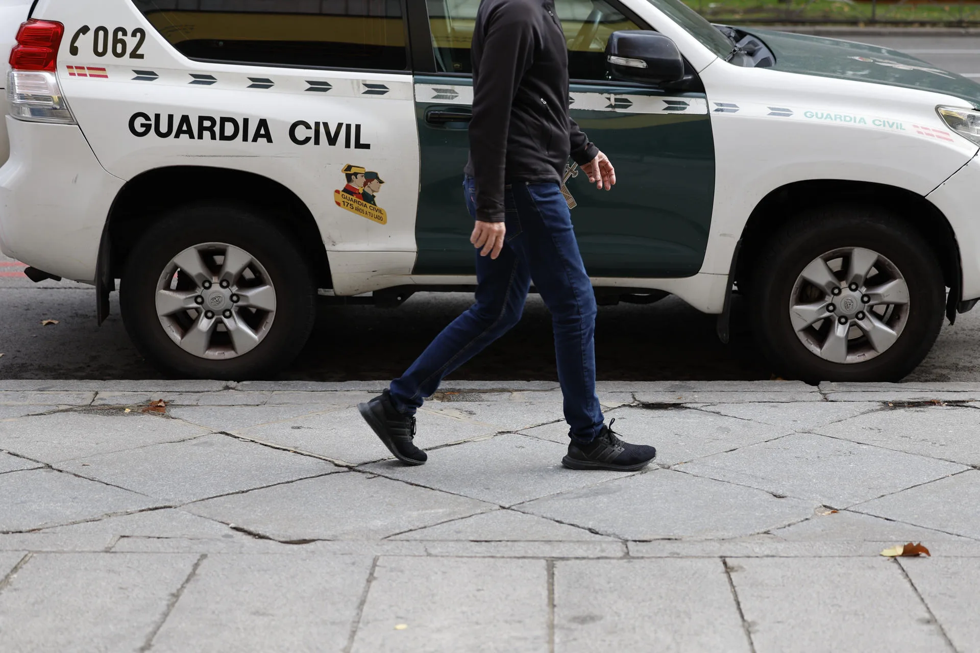Foto de archivo de un coche patrulla de la Guardia Civil, sin relación con los hechos. EFE Mariscal