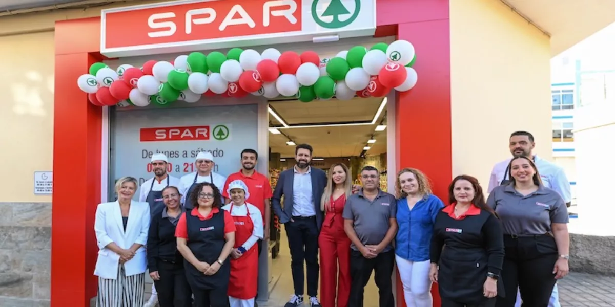 Imagen de la apertura del nuevo SPAR en Las Palmas de Gran Canaria / SPAR