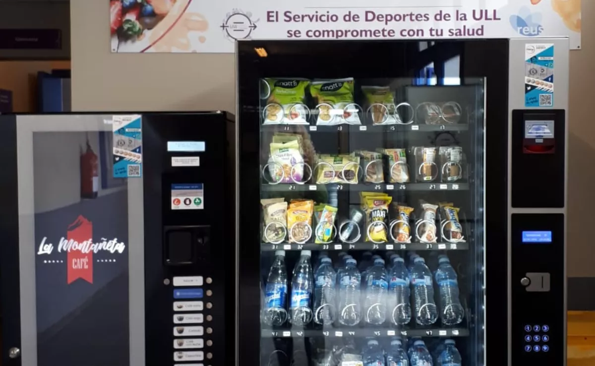 Máquinas expendedoras de la ULL, en una imagen de archivo tomada en 2018./ ULL