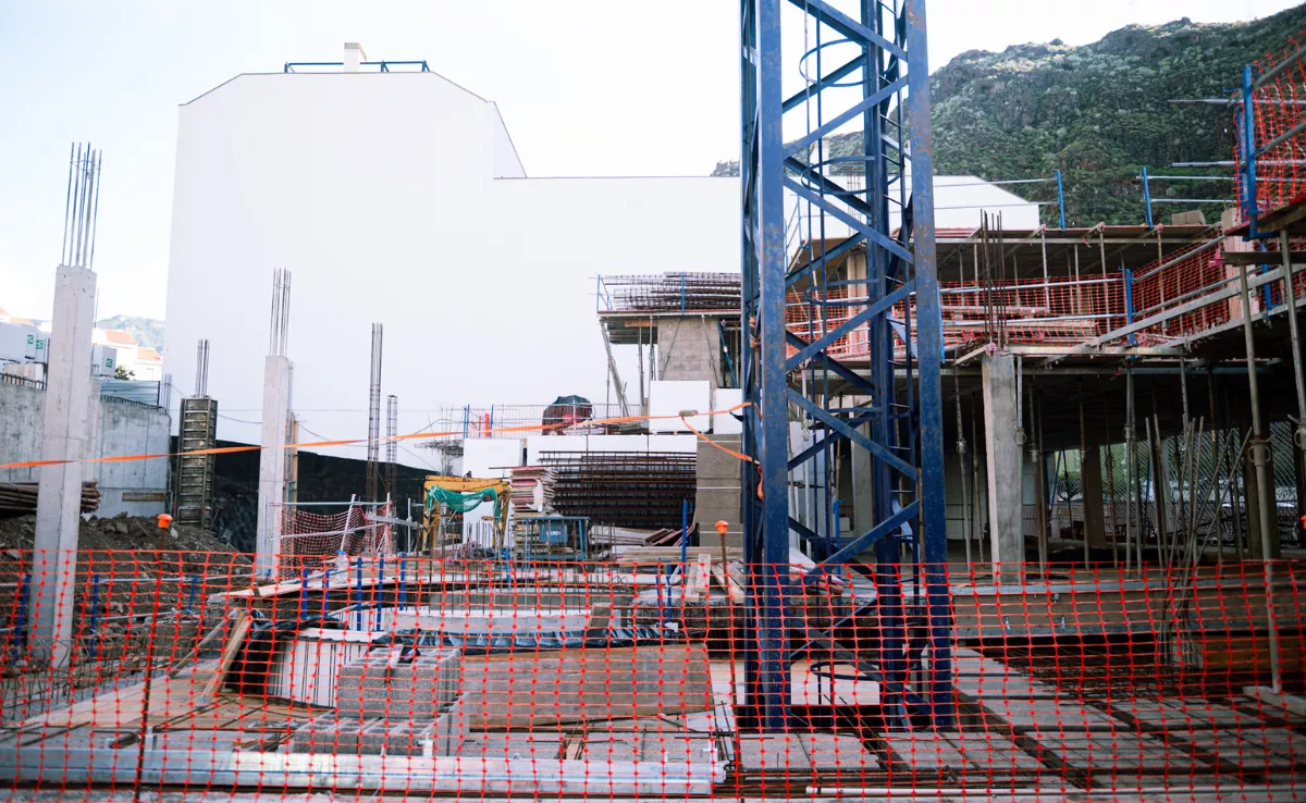 Imagen de las viviendas en construcción / CONSEJERÍA DE OBRAS PÚBLICAS